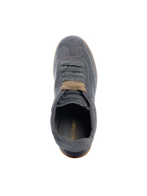 Sneakers Akira Donald in suede Grigio Scuro SOLDINI | 80005 D SL2GRIGIO SCURO